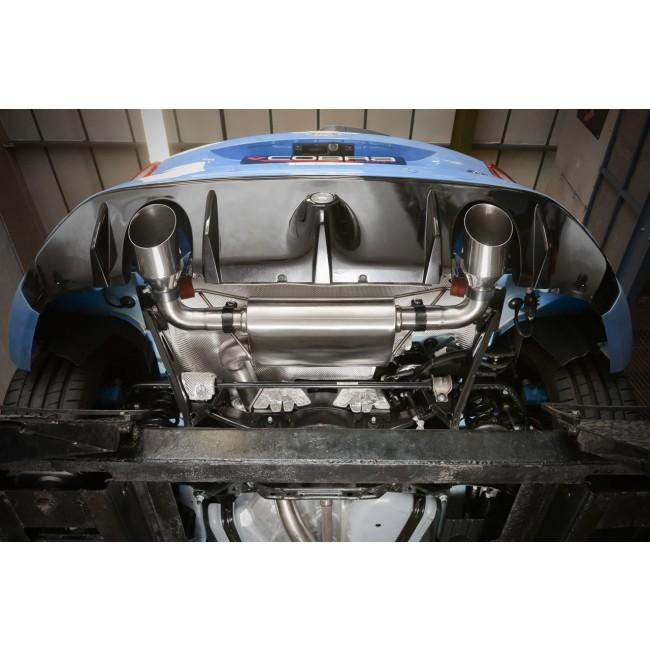 Cobra Sport Ford Focus RS (MK3) Turbo Back Performance Exhaust - Wayside Performance 