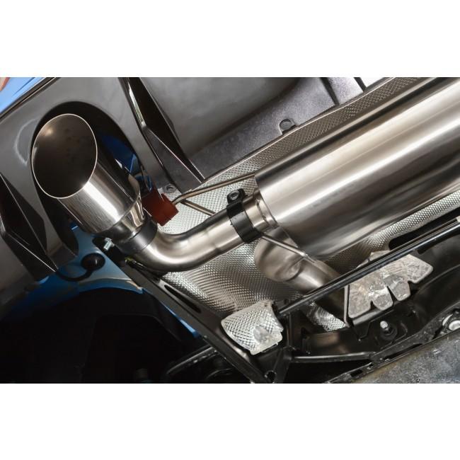 Cobra Sport Ford Focus RS (MK3) Turbo Back Performance Exhaust - Wayside Performance 