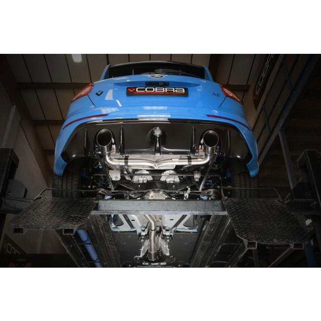 Cobra Sport Ford Focus RS (MK3) Venom Box Delete Race Cat Back Performance Exhaust - Wayside Performance 
