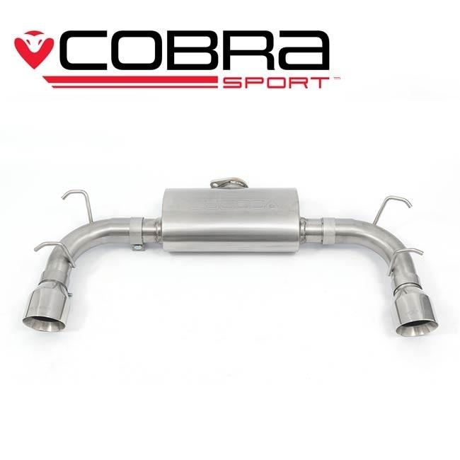 Cobra Sport Mazda MX-5 (NC) Mk3 Louder Race Type Rear Performance Exhaust - Wayside Performance 