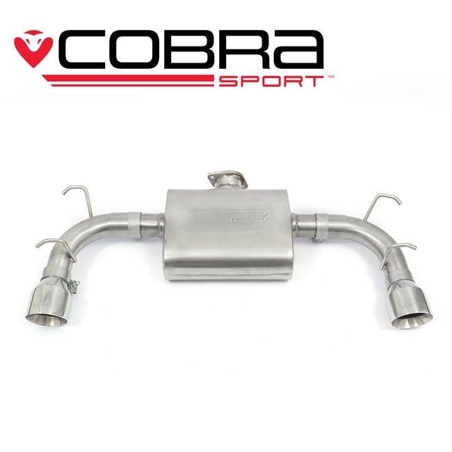 Cobra Sport Mazda MX-5 (NC) Mk3 Quieter Road Type Rear Performance Exhaust - Wayside Performance 