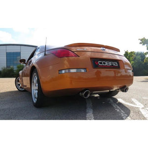 Cobra Sport Nissan 350Z Centre and Rear Performance Exhaust - Wayside Performance 