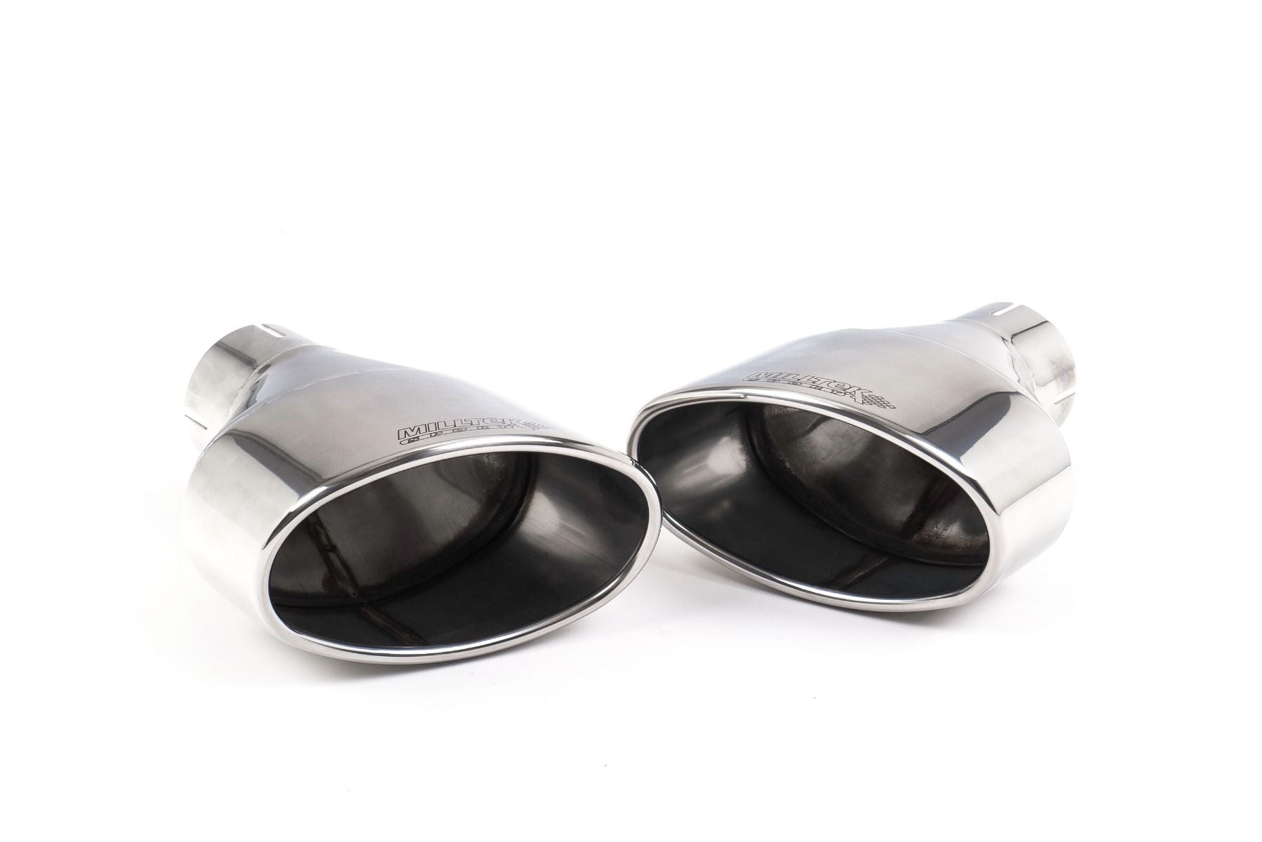 Milltek Cat Back Non-Resonated with Titanium Oval Trims - TT Mk3 - TTRS 2.5TFSI Quattro (OPF/GPF Models) - Wayside Performance 