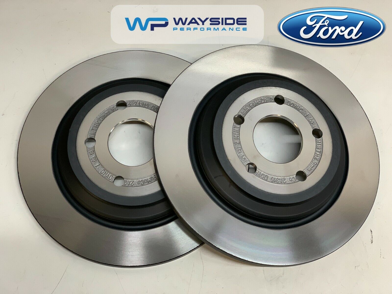 MK4 Focus ST Genuine Ford front brake discs - Wayside Performance 