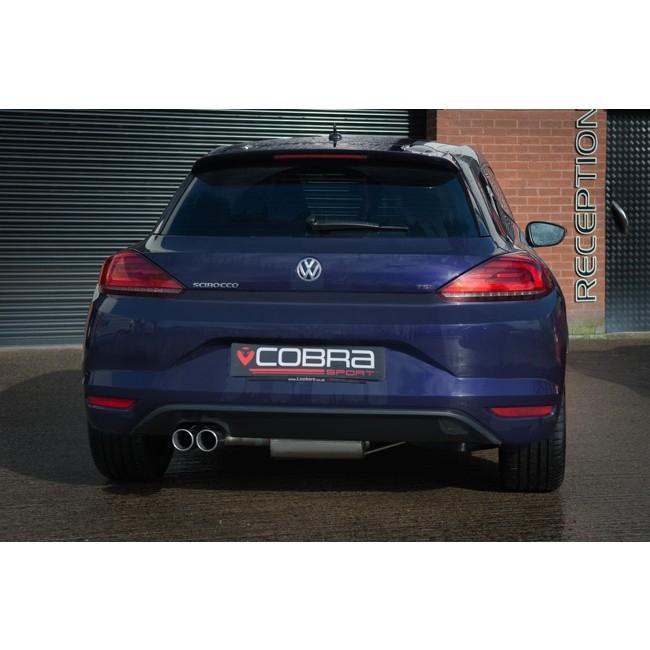Cobra Sport VW Scirocco 1.4 TSI (14-18) Cat Back Performance Exhaust - Wayside Performance 