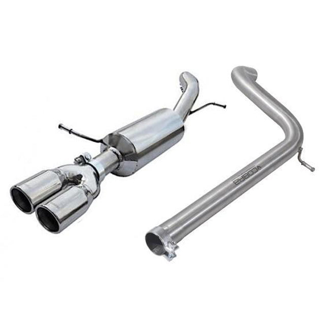Seat Ibiza FR 1.4 TSI ACT (14-15) Cat Back Performance Exhaust - Wayside Performance 