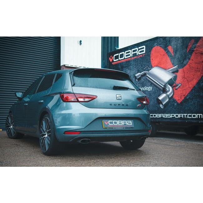 Cobra Sport Seat Leon Cupra 290/300 (Pre-GPF) (14-18) Resonator Delete Performance Exhaust - Wayside Performance 