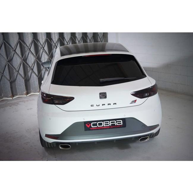 Cobra Sport Seat Leon Cupra 280/290/300 (14-18) (Pre-GPF) Cat Back Performance Exhaust - Wayside Performance 