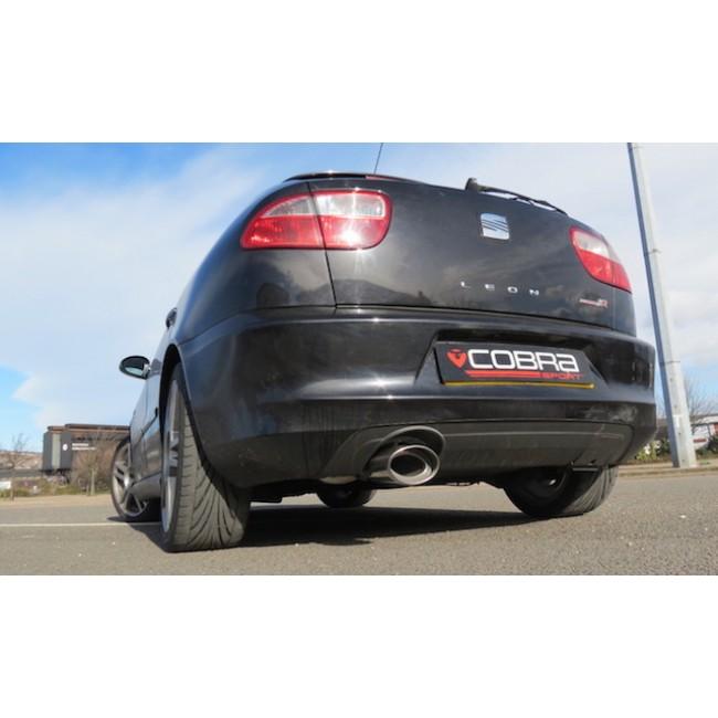 Cobra Sport Seat Leon Cupra R Mk1 1M (02-05) Turbo Back Performance Exhaust - Wayside Performance 