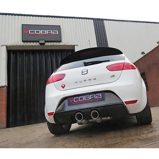 Cobra Sport Seat Leon Cupra R Mk2 1P 2.0 T FSI (10-12) Cat Back Performance Exhaust - Wayside Performance 