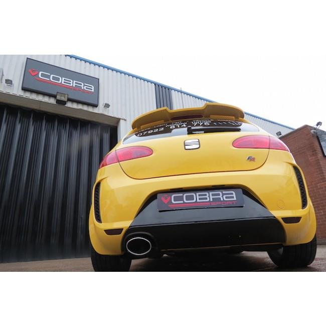 Cobra Sport Seat Leon FR Mk2 1P 2.0 TFSI (06-13) Turbo Back Performance Exhaust - Wayside Performance 