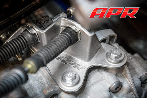 APR Solid Shifter Cable Bracket - 6 Speed Manual Transmission - Wayside Performance 