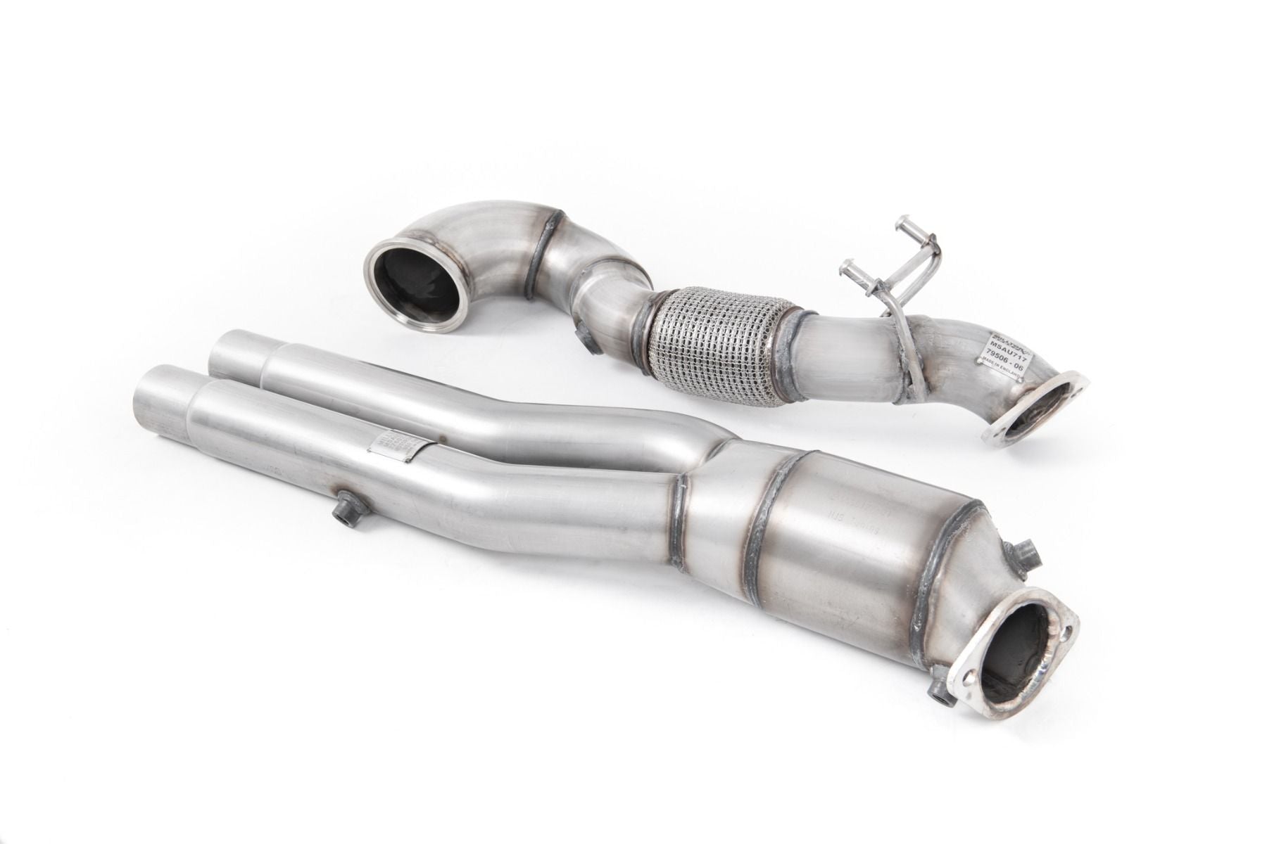 Milltek Large Bore Downpipe and Hi-Flow Sports Cat RS3 8V (GPF Models) - Wayside Performance 