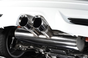 Milltek Non Resonated (Louder) Cat Back Stainless Exhaust System - Focus ST250 Hatch - SSXFD092 - Wayside Performance 