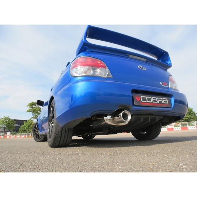Cobra Sport Subaru Impreza WRX/STI Turbo (01-07) Track Turbo Back Performance Exhaust - Wayside Performance 