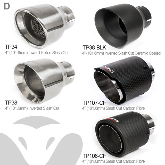 Audi TT (Mk3) 2.0 TFSI (FWD) (GPF Models) Venom GPF Back Performance Exhaust - Wayside Performance 