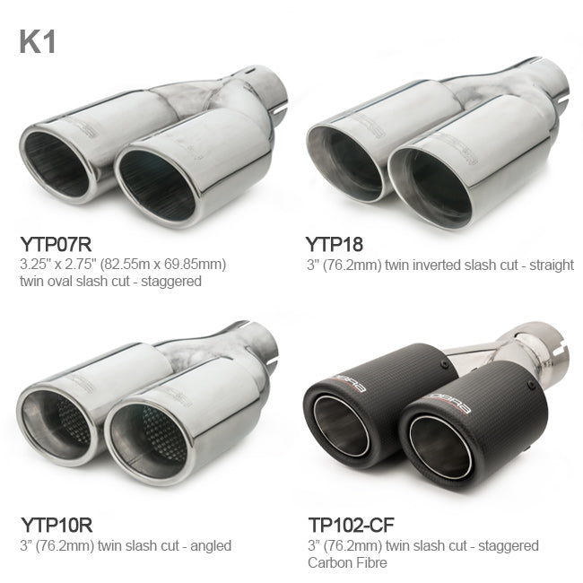 Cobra Sport Citroen DS3 1.6 THP Cat Back Performance Exhaust - Wayside Performance 