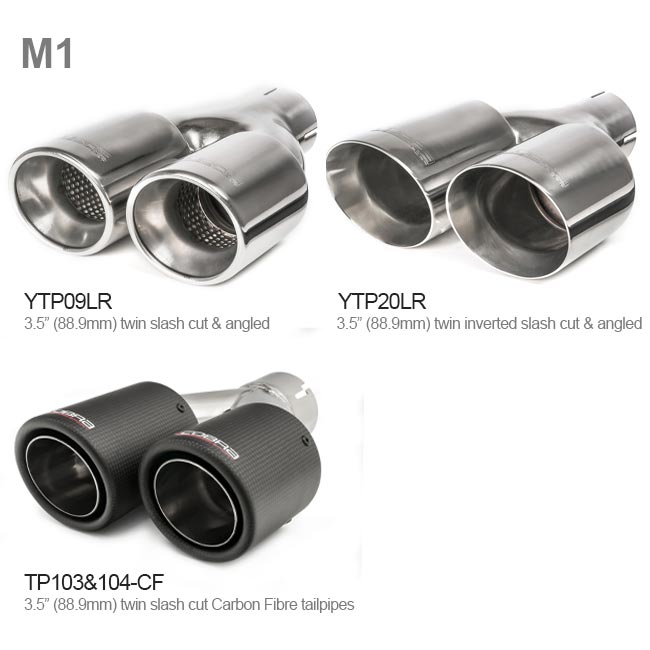 Cobra Sport BMW 330i Touring (G21) (19>) Non-Valved Quad Exit M3 Style Performance Exhaust - Wayside Performance 