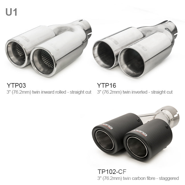 Cobra Sport Mazda MX-5 (ND) Mk4 Race Rear Axle Back Performance Exhaust - Wayside Performance 