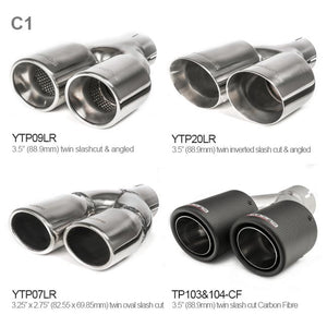 Cobra Sport Audi S3 (8V) Saloon (Non-Valved) (13-18) Turbo Back Performance Exhaust - Wayside Performance 