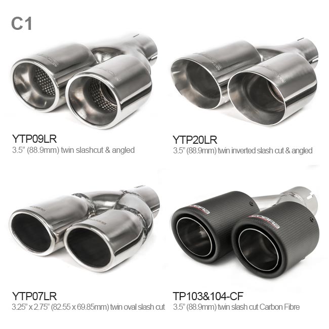 Cobra Sport Audi S3 (8V) Saloon (Non-Valved) (13-18) Turbo Back Performance Exhaust - Wayside Performance 