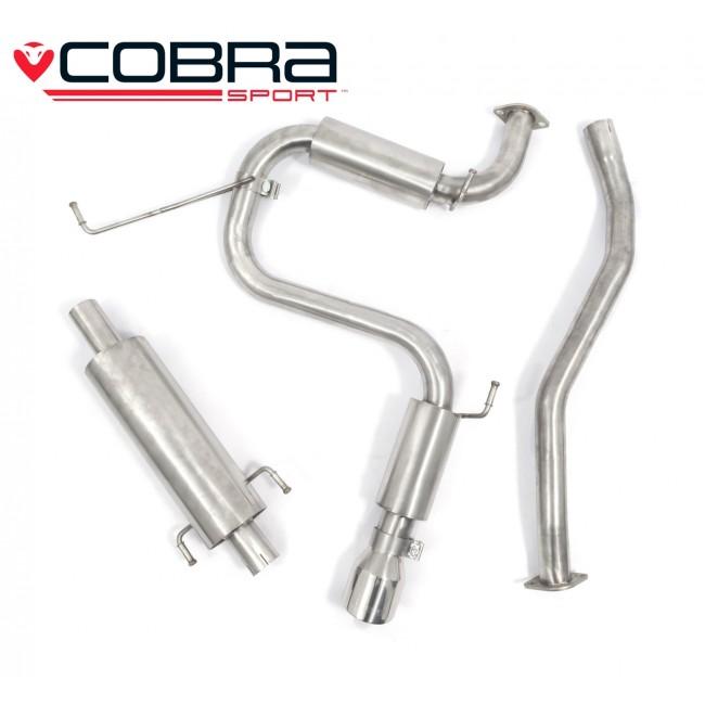 Cobra Sport Toyota Celica 1.8 VVTi (99-06) Cat Back Performance Exhaust - Wayside Performance 