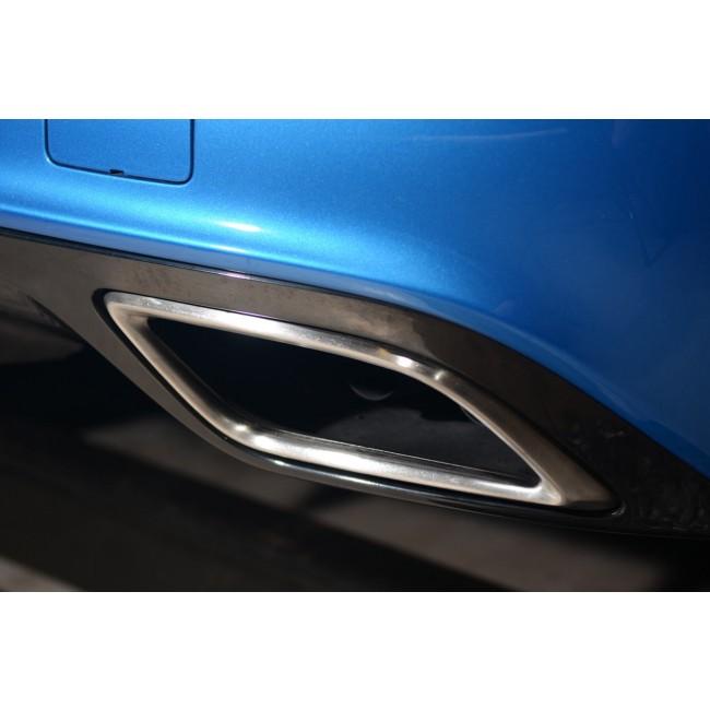 Vauxhall Astra J VXR (12-19) Venom Box Delete Cat Back Performance Exhaust - Wayside Performance 