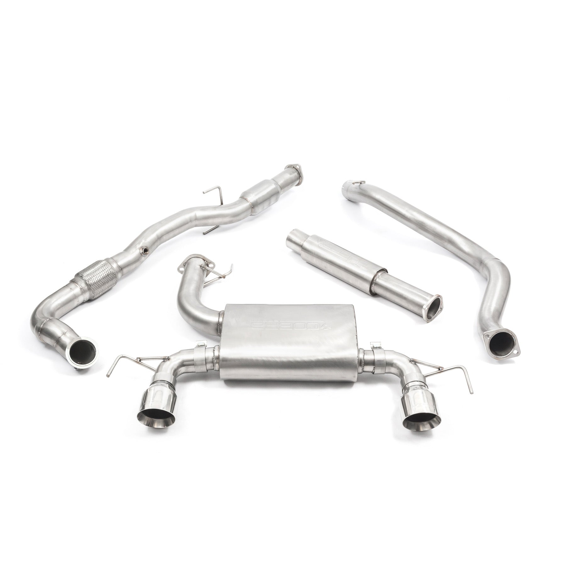 Vauxhall Corsa D VXR Nurburgring (10-14) Turbo Back Performance Exhaust - Wayside Performance 