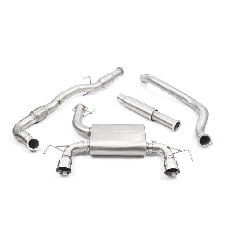 Vauxhall Corsa D VXR Nurburgring (10-14) Turbo Back Performance Exhaust - Wayside Performance 