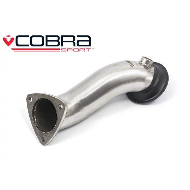 Cobra Sport Vauxhall Corsa D VXR (10-14) Pre-Cat & Sports Cat / De-Cat Second Pipe Performance Exhaust - Wayside Performance 