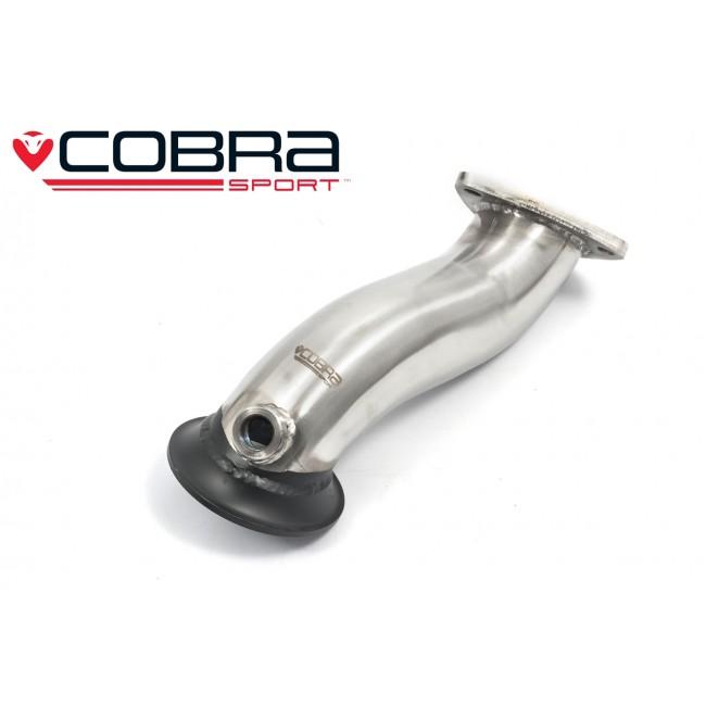 Cobra Sport Vauxhall Corsa D VXR (07-09) First De-Cat Pipe Performance Exhaust - Wayside Performance 