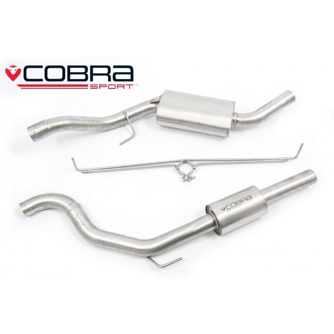 Cobra Sport Vauxhall Corsa D VXR (10-14) Cat Back Performance Exhaust - Wayside Performance 