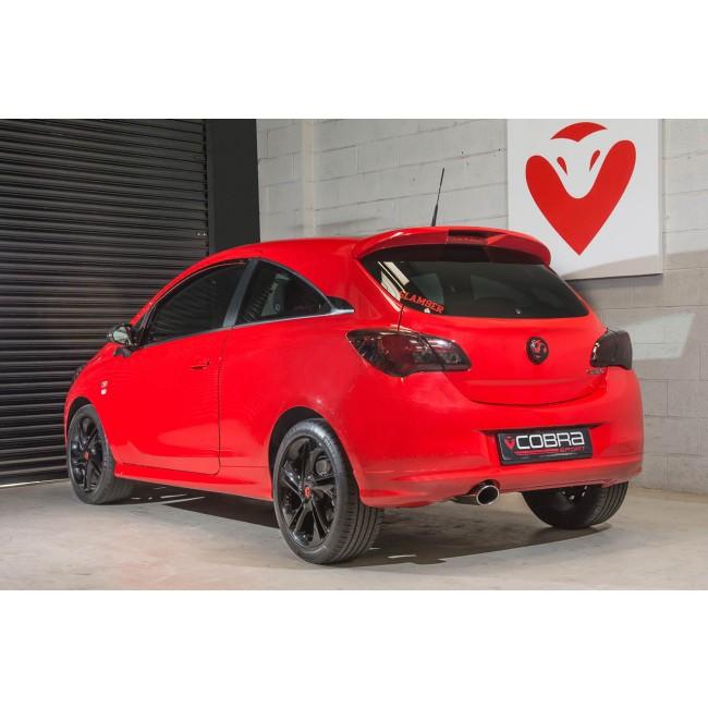 Cobra Sport Vauxhall Corsa E 1.0 Turbo (15-19) Cat Back Performance Exhaust - Wayside Performance 