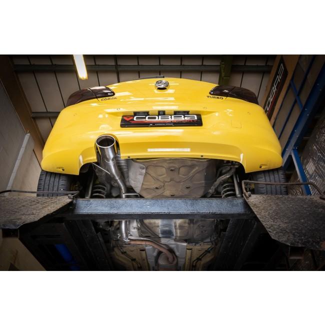 Cobra Sport Vauxhall Corsa E 1.0 Turbo (15-19) Venom Box Delete Rear Performance Exhaust - Wayside Performance 