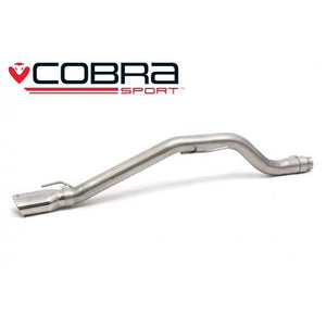 Cobra Sport Vauxhall Corsa E 1.0 Turbo (15-19) Venom Box Delete Rear Performance Exhaust - Wayside Performance 