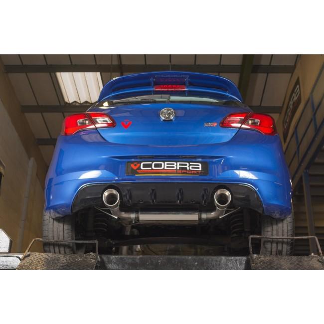 Vauxhall Corsa E VXR (15-18) Turbo Back Performance Exhaust - Wayside Performance 