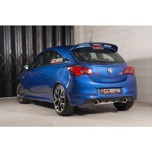 Vauxhall Corsa E VXR (15-18) Turbo Back Performance Exhaust - Wayside Performance 