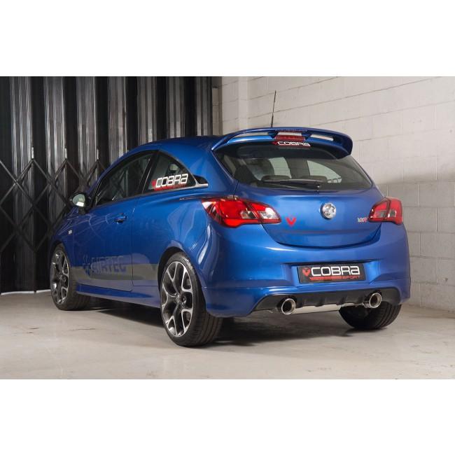Vauxhall Corsa E VXR (15-18) Turbo Back Performance Exhaust - Wayside Performance 