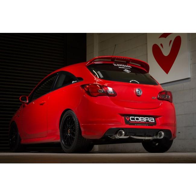 Cobra Sport Vauxhall Corsa E VXR (15-18) Venom Box Delete Race Performance Exhaust - Wayside Performance 