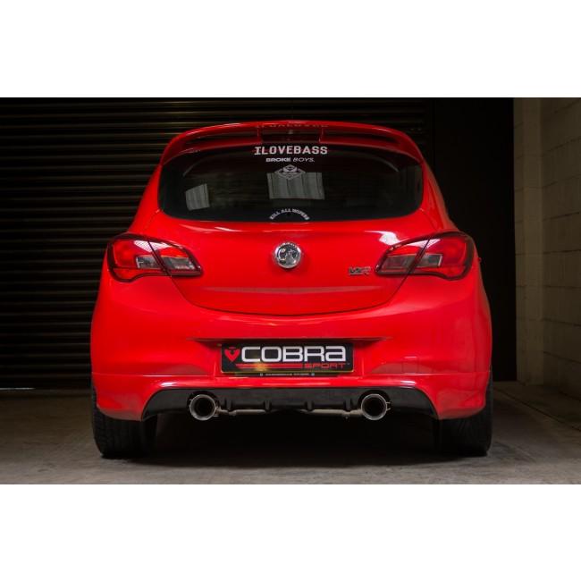 Cobra Sport Vauxhall Corsa E VXR (15-18) Venom Box Delete Race Performance Exhaust - Wayside Performance 