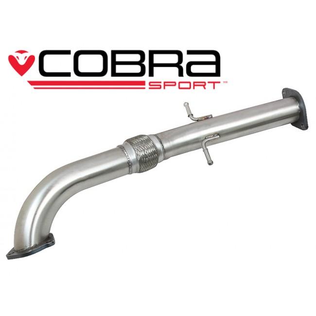 Vauxhall Astra J VXR (12-19) Front Pipe & Secondary De-Cat Performance Exhaust - Wayside Performance 