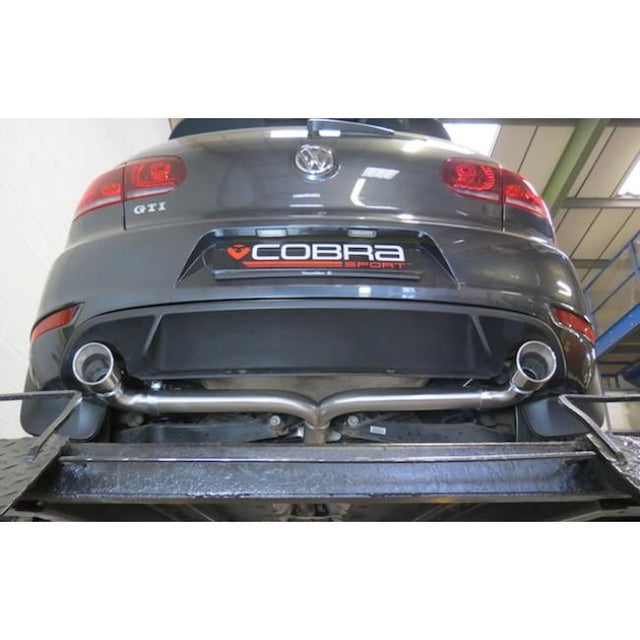 Cobra Sport VW Golf GTI (MK6) 2.0 TSI (5K) (09-12) Venom Box Delete Race Turbo Back Performance Exhaust - Wayside Performance 