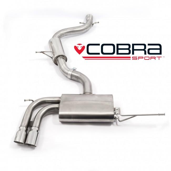 Cobra Sport VW Golf GTI (Mk5) 2.0 T FSI (1K) (04-09) Cat Back Performance Exhaust - Wayside Performance 