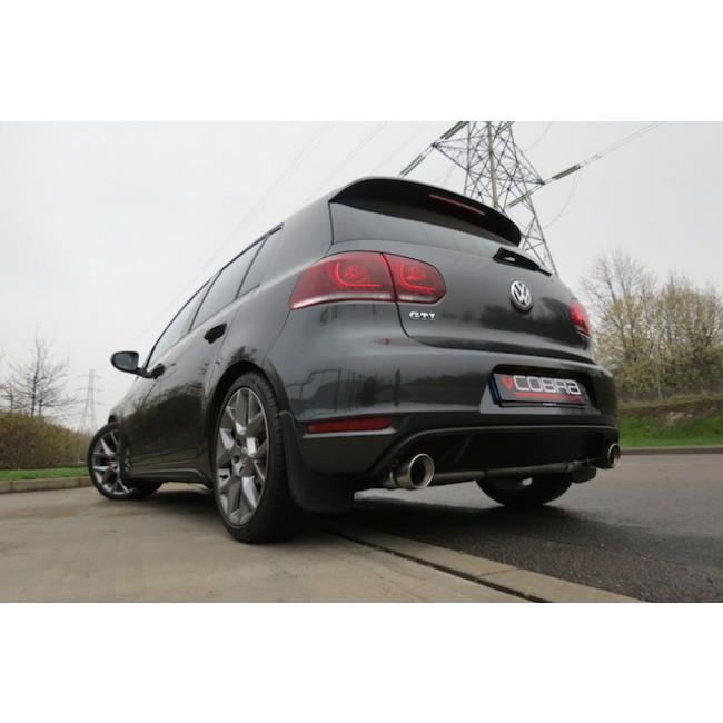 Cobra Sport VW Golf GTI (Mk6) 2.0 TSI (5K) (09-12) Cat Back Performance Exhaust - Wayside Performance 