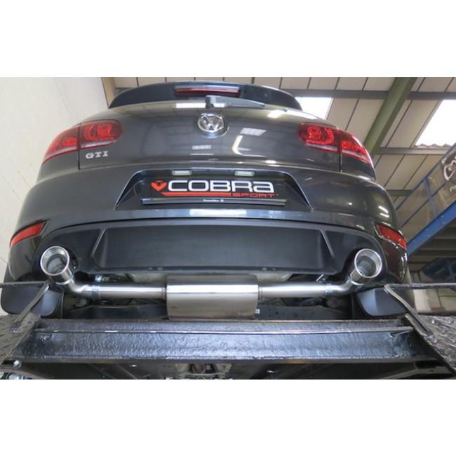 Cobra Sport VW Golf GTI (Mk6) 2.0 TSI (5K) (09-12) Cat Back Performance Exhaust - Wayside Performance 