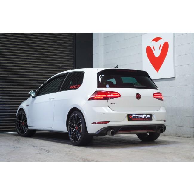 Cobra Sport VW Golf GTI (Mk7) 2.0 TSI (5G) (12-17) Resonator Delete Performance Exhaust - Wayside Performance 