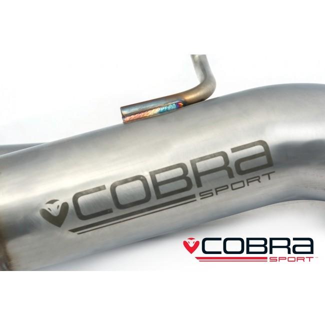 Cobra Sport VW Golf R (Mk7) 2.0 TSI (5G) (12-18) Resonator Delete Performance Exhaust - Wayside Performance 