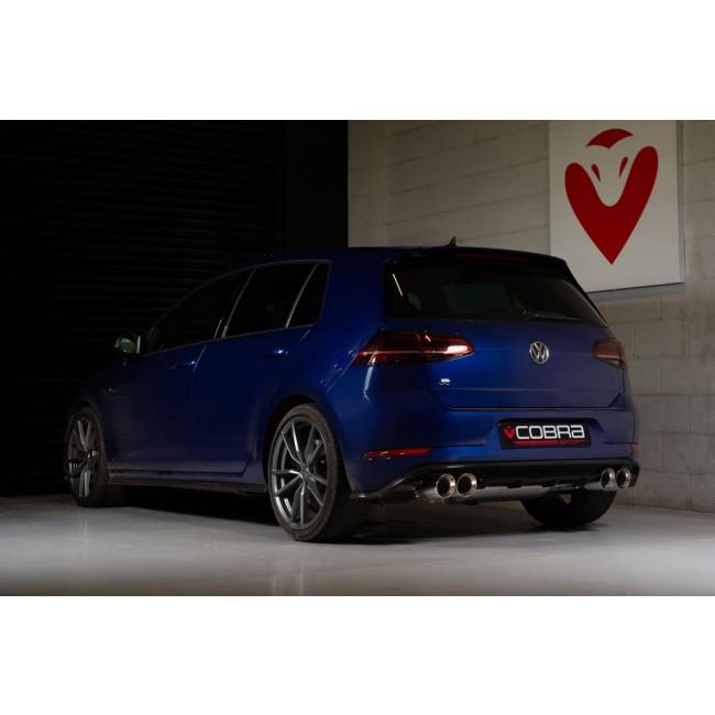 Cobra Sport VW Golf R (Mk7.5) 2.0 TSI (5G) (18-20) Turbo Back Performance Exhaust - Wayside Performance 