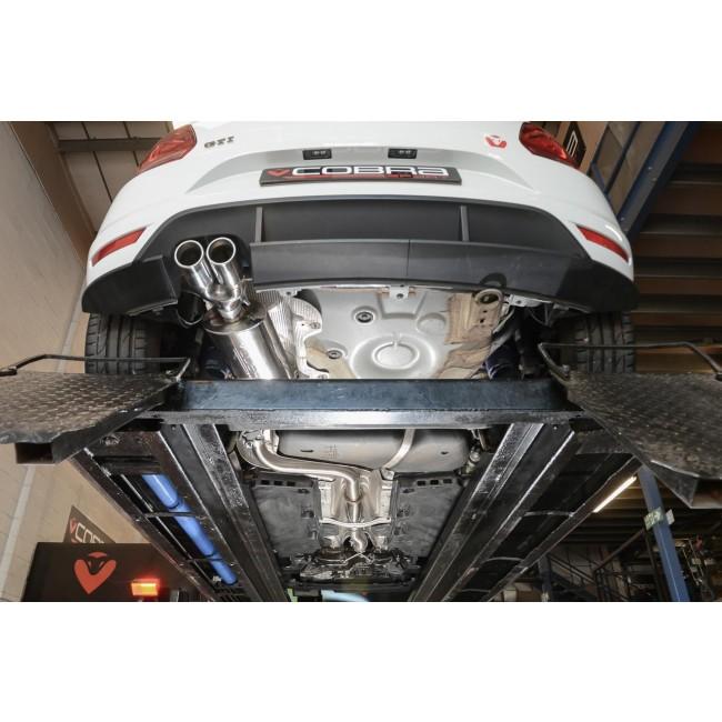Cobra Sport VW Polo GTI (6C) 1.8 TSI (15-17) Turbo Back Performance Exhaust - Wayside Performance 