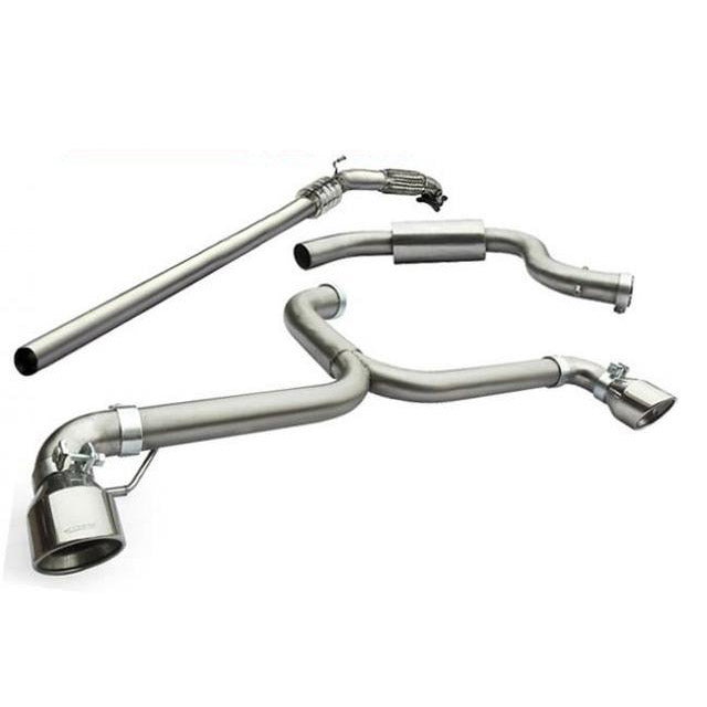 Cobra Sport VW Scirocco R 2.0 TSI (09-18) Venom Box Delete Race Turbo Back Performance Exhaust - Wayside Performance 
